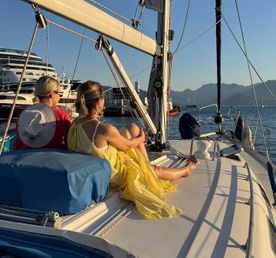 Творческий девичник на яхте в Турции