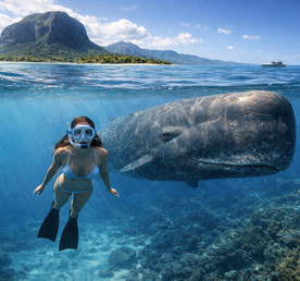 Маврикий: киты, дельфины, гольф, жирафы. Тур с фотографом.