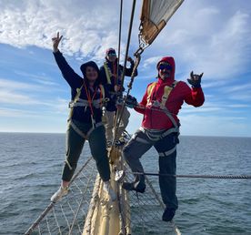 Экспедиция на паруснике Мир в Балтийском море