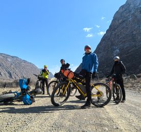 Велотур Зимний Горный Алтай. Долина Чулышмана и Алтайский Марс