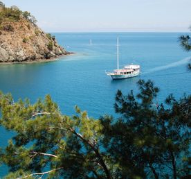 Морская прогулка к генуэзской бухте Порто-Дженевиз и Сазак из Кемера