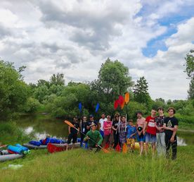 Сплав по хрустальной реке Шерна