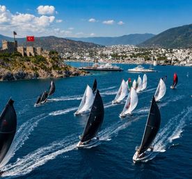 Спортивная регата в Турции: гонки и команда