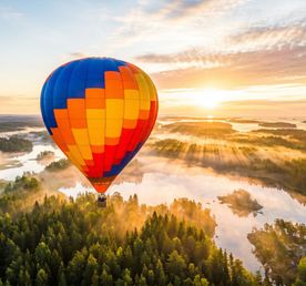 Премиум Карелия до 6 чел. Воздушный шар, Катер, Рускеала, Ретропоезд, Викинги