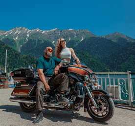 Мотопрогулка на озеро Рица