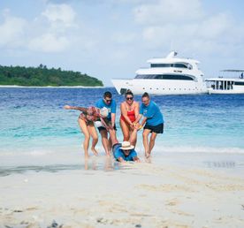 Круиз с дайвингом на роскошной яхте Мальдивиана