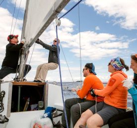 Парусные выходные на Рыбинском море