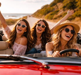 Балтийский девичник: кабриолеты, море и эстетика. Vip-путешествие