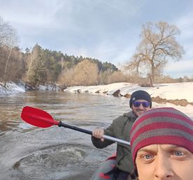 Сплав по реке Воря