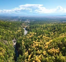 В глубине Саянских гор (автономный сплав)