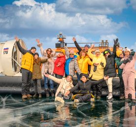 Зимняя сказка Байкала: от Листвянки до Ольхона на хивусе