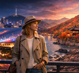 Южная Корея в сезон красных кленов: Сеул, Пусан и национальные парки