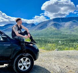 Из Мурманска в Хибины: озёра, фонтаны и водопад реки Рисйок