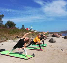 Йога тур на необитаемом острове в Карелии