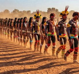 Экспедиция в Верхний Шингу на культовую ежегодную церемонию поминания мертвых Куаруп