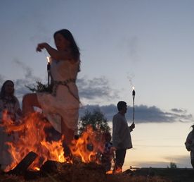Старица -Ивана Купала в дворянской усадьбе Вульфов