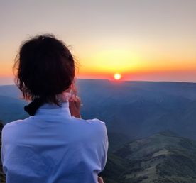 Выходные в горах. Урочище Джилы-су и закат на плато Бермамыт