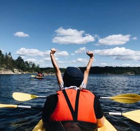 Неделя в Карелии. Поход на байдарках среди Ладожских шхер