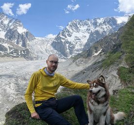 Прогулки по Осетии (Цей+Дигория) в компании маламута.