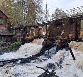 Поход к заброшенной Финской Гэс. Карельский перешеек.