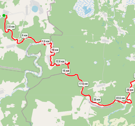 Сплав на байдарках по реке Нерль Клязьминская, Ярославская обл.