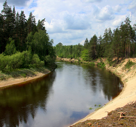 Сплав по реке Лух на байдарках 2 дня