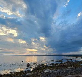 Река Кереть и безграничное Белое море