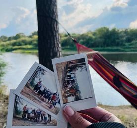 Мальчишник на природе у реки: лагерь, рыбалка, купание, баня, еда в казане (1 день). Организация под ключ.