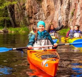 Выборг, Монрепо и Сайменский канал. Поход на каяках к Беличьим скалам