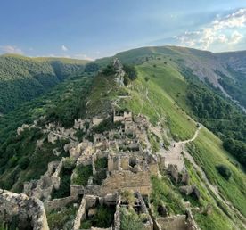 Салтинский водопад -аул Гамсутль