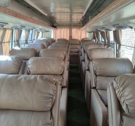 Из Покхары в Катманду на роскошном диван-автобусе