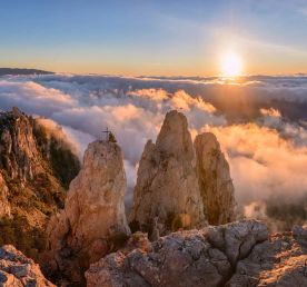 Закат на Ай-Петри