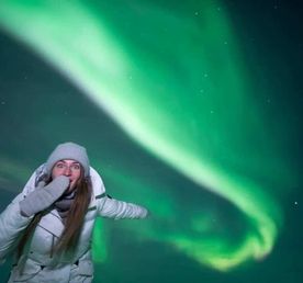 Легенды севера: Сияние, Териберка, Олени&Хаски