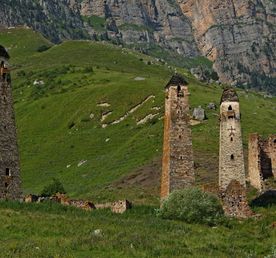 Индивидуальный тур из Ессентуков - горная Ингушетия, легенды гор