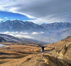 Язык Тролля и Голубые озёра, индивидуальный тур - экскурсия в Верхнюю Балкарию