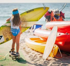 Семейный сёрф-кэмп на острове Сардиния