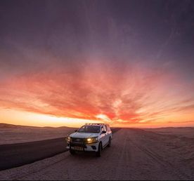 Невообразимые пейзажи и дикие обитатели Намибии: через всю страну на джипах