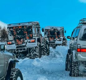 Камчатка -  к кратеру  вулкана Мутновский, каньон Опасный минидолина гейзеров