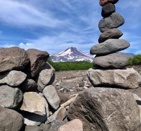 В гости к Вулканам, Авачинский перевал, экструзия «Верблюд»