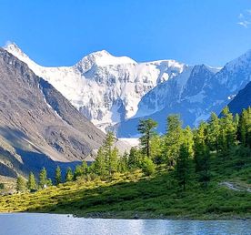 Поход на Алтай. Гора Белуха и Кучерлинские озера. Без рюкзаков.
