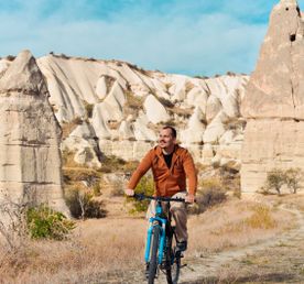 Приключения в  Каппадокии на электровелосипедах