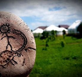 Шоу-программа в этно-ауле: Кочевники