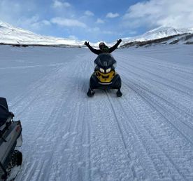 К Авачинскому вулкану на Снегоходе