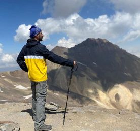 Восхождение (подъем) на южную вершину горы Арагац