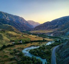 Невероятные пейзажи Суусамырской долины!