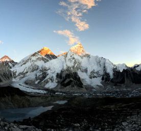 Поход в базовый лагерь Эверест через озеро Гокио и перевал Чола