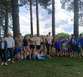 Сплав на байдарках по реке Клязьма (Подмосковье) с походной баней и казаном