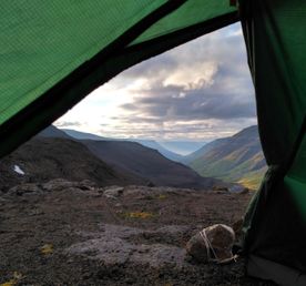 Территория плато Путорана