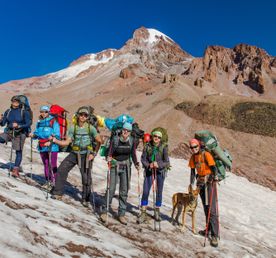 Восхождение на Казбек