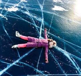 Зимнее великолепие Байкала.